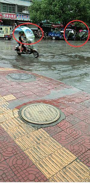 电动车上安装雨棚虽然方便 但我不大建议大家安装