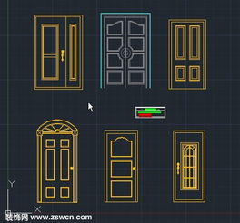 CAD中门的画法,CAD中怎么画门(景区停车场cad图免费下载)