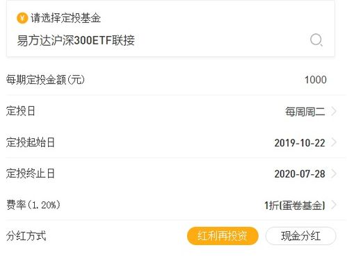 请问易方达沪深300基金长期定投怎么样？