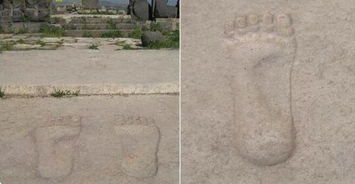 未解之谜 叙利亚安达拉神庙20米巨人留下大脚印