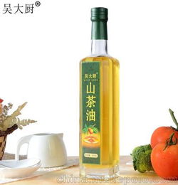 吴大厨山茶油500ml原香山茶籽油食用油月子油聪明油茶油