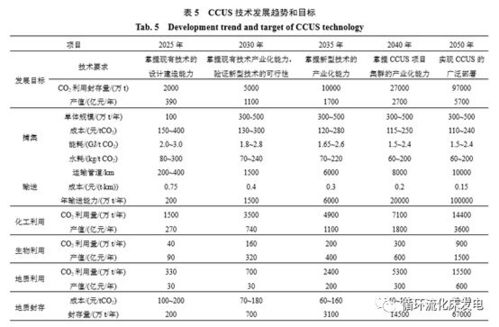 中国 CCUS 技术发展趋势分析