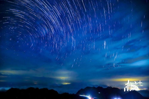 仙女座流星雨大片来了 看梅州的绝美夜空