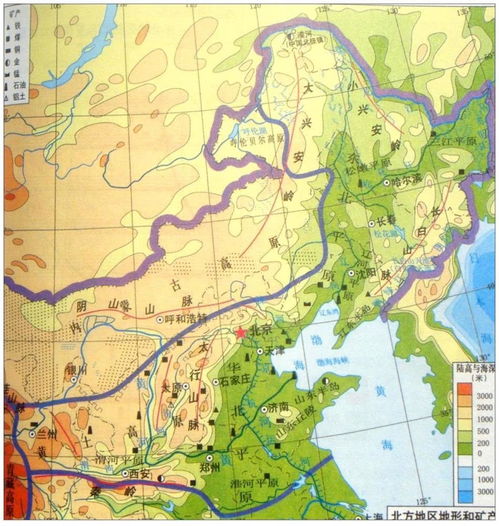 132°, 北緯38°~45°大興安嶺:東經114°~125°, 北緯41°~53°疑澆