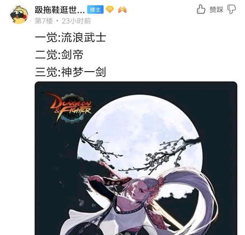 DNF 网友热议三觉名称,韩服起名真 觉醒,驱魔 真 真龙新君