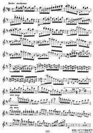 帕格尼尼24首小提琴谱