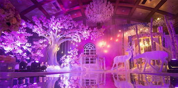 粉色婚礼布置图片 如何打造梦幻的婚礼现场