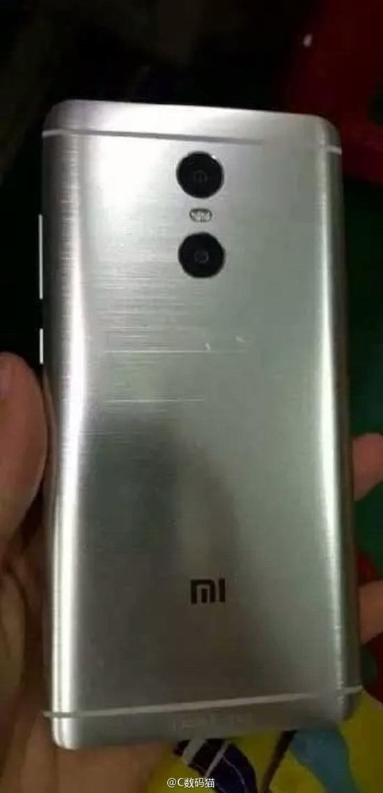 红米Note 4真机曝光 采用双摄像头及双LED闪光灯设计