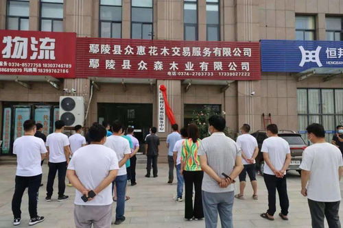 鄢陵县人民法院 板材行业诉讼服务中心揭牌仪式