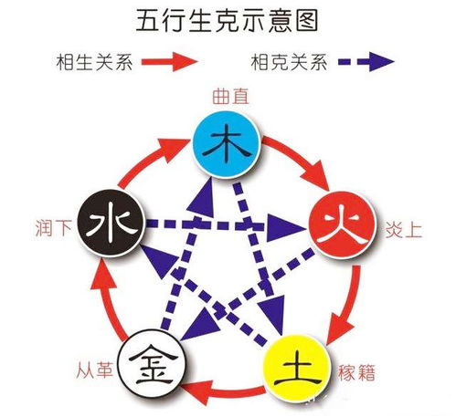 五行相生相克 权成