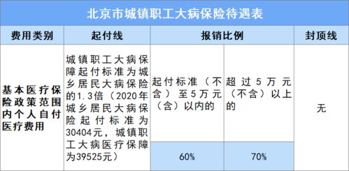 社保中大病保险一年多少钱(大病医疗保险费用计算)