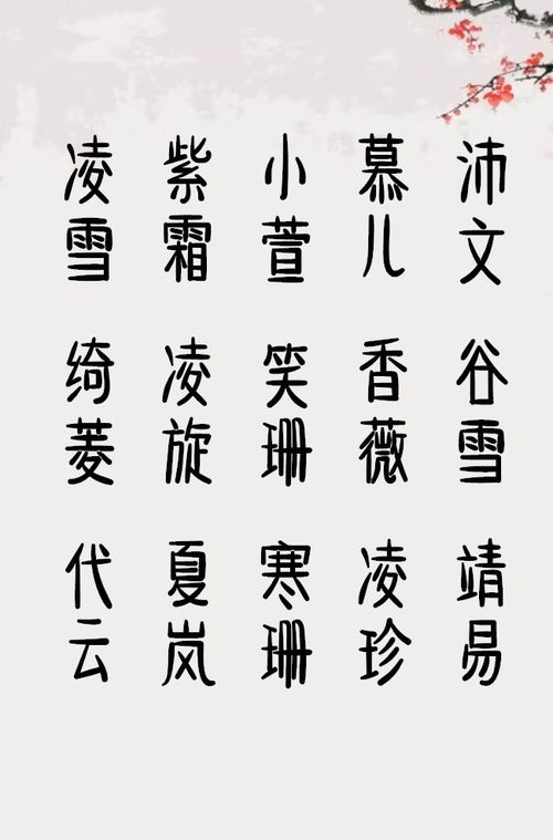 诗情画意的女孩名字贾师傅起名改名 