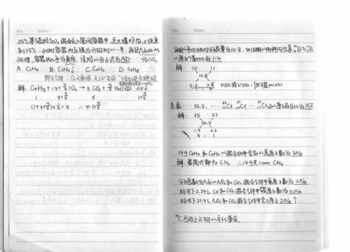 高中化学 常考易错知识点手写笔记 详细且重要 