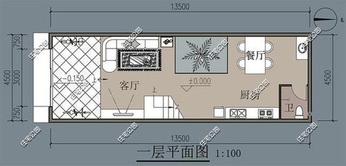 农村面宽5.1米,深13米的自建房怎样设计布局好