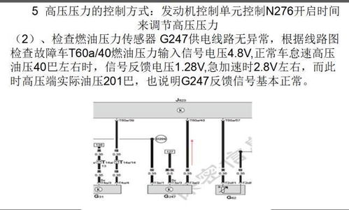 途观燃油系统压力过高的故障排除