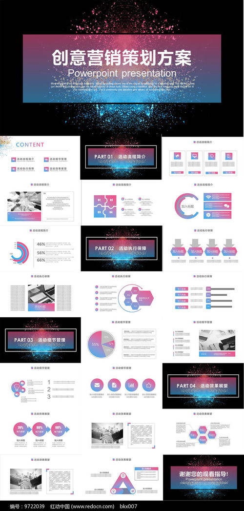 创意营销策划方案PPT模板