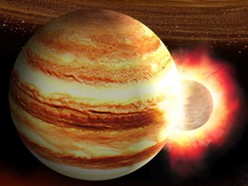 想象下木星坠入太阳...太空将变成什么样呢