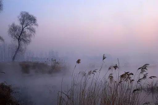 美丽云蒙湖风景