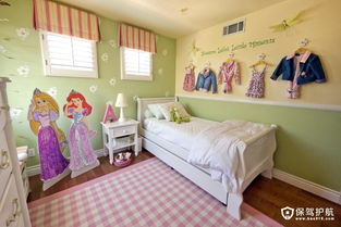 小空间多功能的女孩儿童房设计 