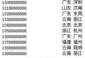 谁知道全中国最贵 最牛B 的 手机号 搜 