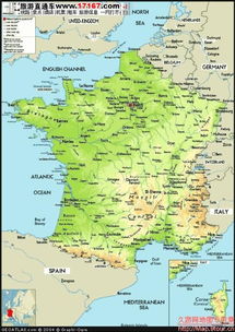 介绍英国和 法国 的地理小报 