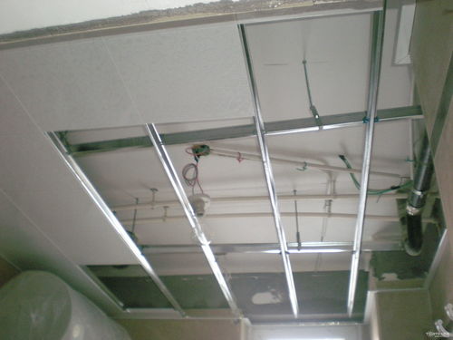 河池卫生间铝扣板吊顶安装图 切勿装塑钢板