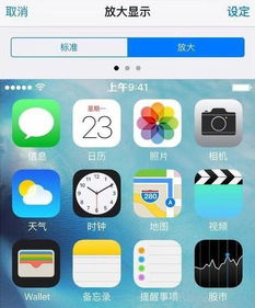 iPhone XR 如何放大图标和文字