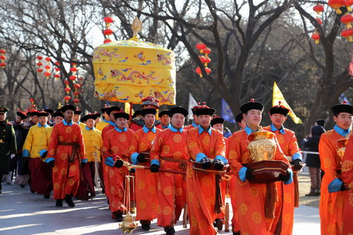 春节天坛祭天依仗和随拍