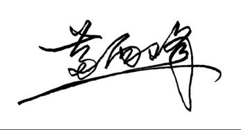 谁能帮我设计一个大气点的个人签名 姓名 苗西峰 
