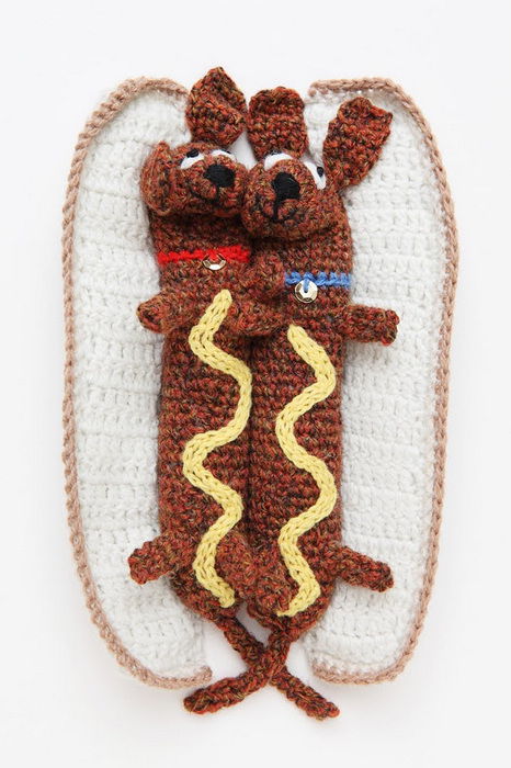 英国艺术家非比寻常编织 超有创意的编织美食 