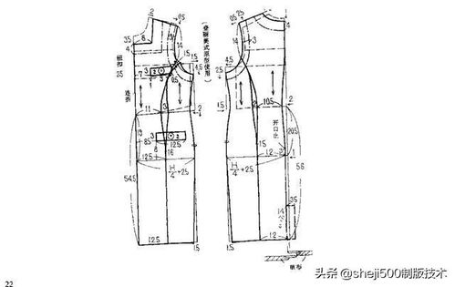 非常适合新手学习服装裁剪技法,详细的裁剪图分析,收藏起来吧