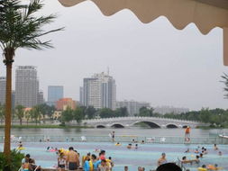 朝阳公园 最大众露天游泳馆 