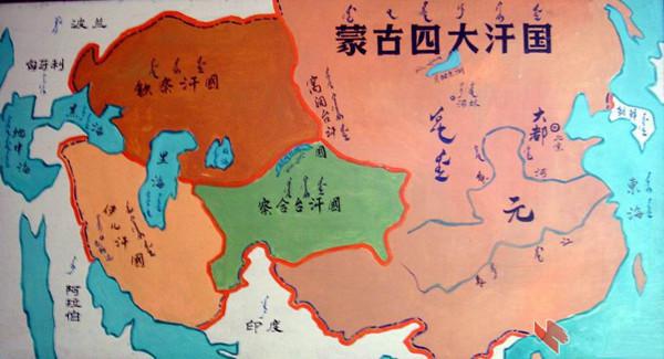 四大汗国与元朝的关系是怎样 蒙古帝国是又是如何分裂
