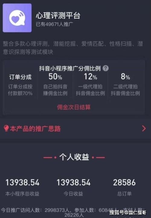 20岁小姑娘利用抖音小程序,3个月净赚50万....丨国仁网络