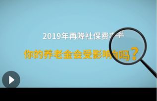 2019年再降社保费率 你的养老金会受影响吗