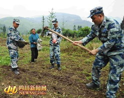 9名新战士芦山抗震救灾一线过难忘生日