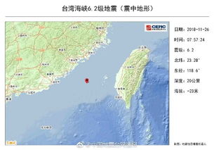 地震也有双休日 台湾海峡又出余震,所幸很小 