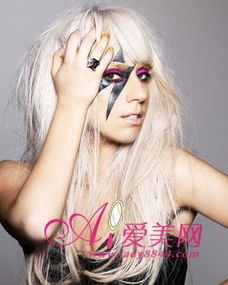 Lady GaGa闪电眼的图片 