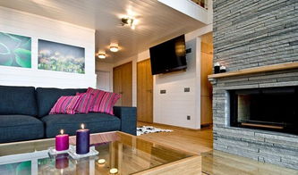 现代简约风格公寓北欧风格复式奢华效果图 
