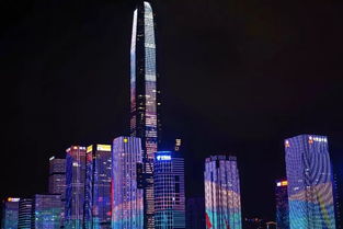 特急 深圳中心区灯光秀今起改为整点场 时间也提前了