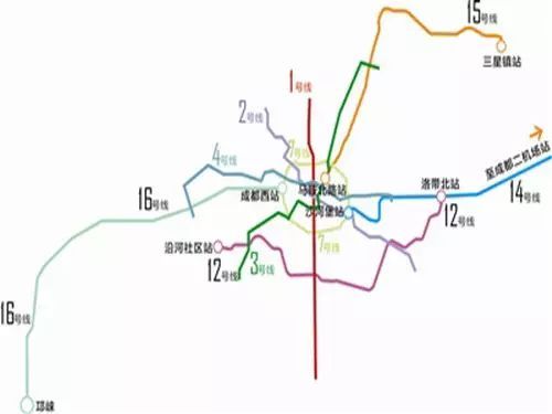 成都15号线全程站名(成都15号线规划路线)