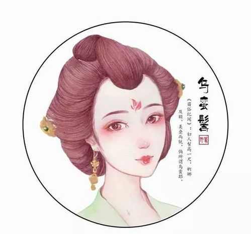 古代女子的发型,即使今日也实属惊艳