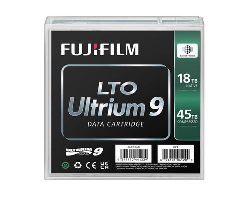 富士胶片推出LTO Ultrium 9数字磁带,最大可存储45TB数据