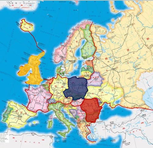 东西欧洲怎么划分(欧洲东南西北怎么分国家)