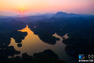 航拍江西抚州广昌绿水青山如画卷 组图 