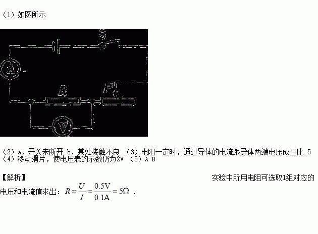 我们已进行过 探究通过导体的电流与电压.电阻的关系 的实验 1 请你在方框内画出该实验的电路图. 2 在连接电路时.当连完最后一根导线后就发现两个表的指针发生偏转 