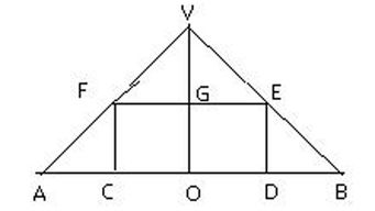 一个圆锥的底面半径为R,高为H,在其中一个高为X的内接圆柱,求圆柱的侧面积,及最大值 
