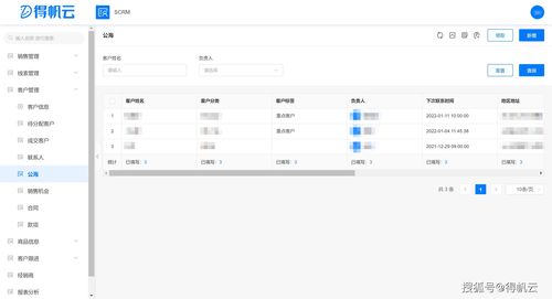 专题方案 SCRM客户管理系统