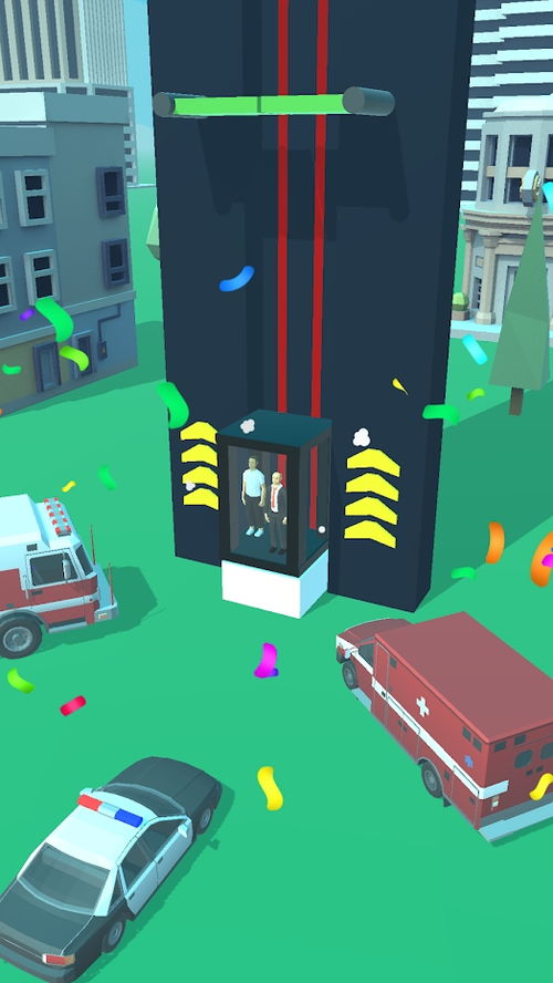 电梯坠落救模拟器3D手机版 电梯坠落救模拟器3D游戏下载 红软网 