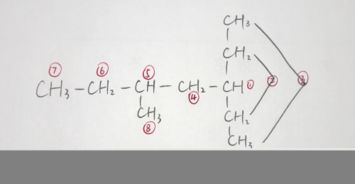 3甲基5乙基庚烷有几个等效氢